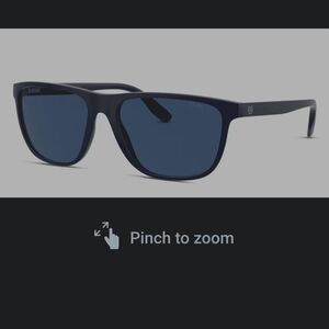 Chaps Men's Blue Sunglasses New with Case